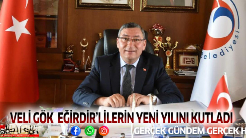  veli gök,  eğirdir’lilerin yeni yılını kutladı.