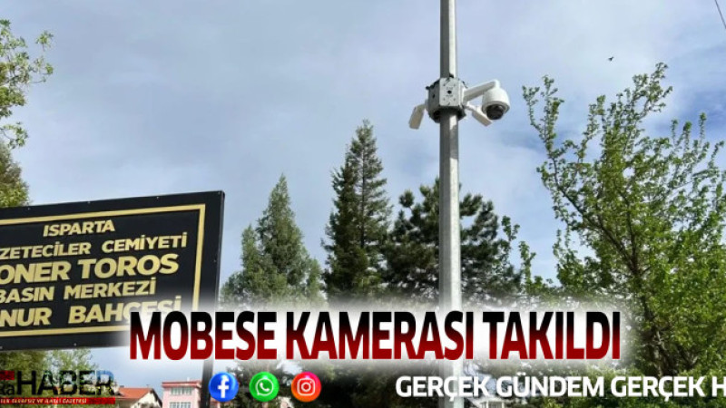 MOBESE KAMERASI TAKILDI!