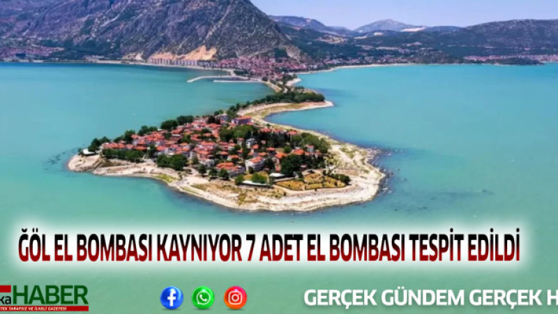  7 ADET EL BOMBASI TESPİT EDİLDİ 