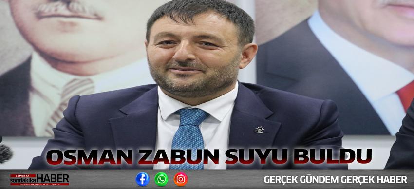 OSMAN ZABUN SUYU BULDU