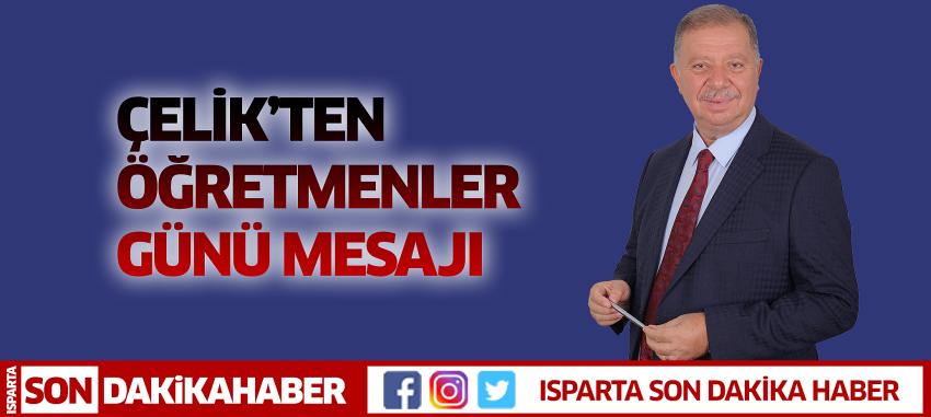 Başkan Çelik’ten Mesaj