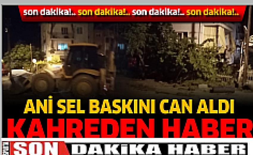 Burdur'da Aniden Bastıran Yağışlar Ölüme Neden Oldu