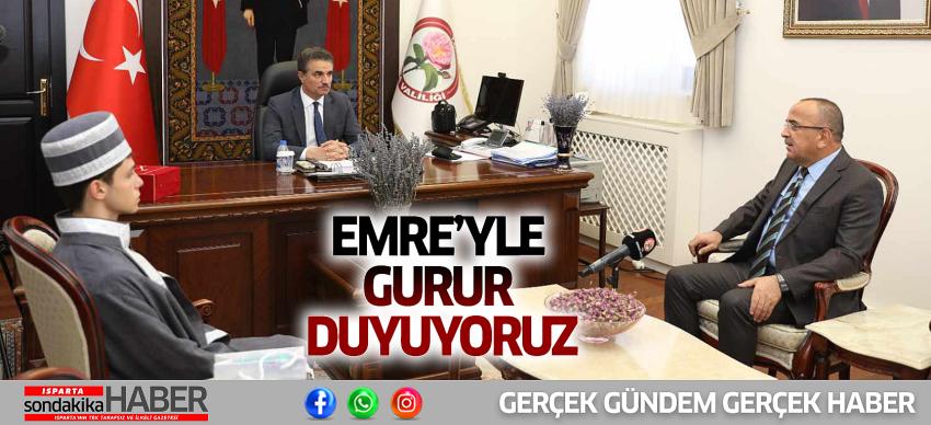 Emre’yle Gurur Duyuyoruz