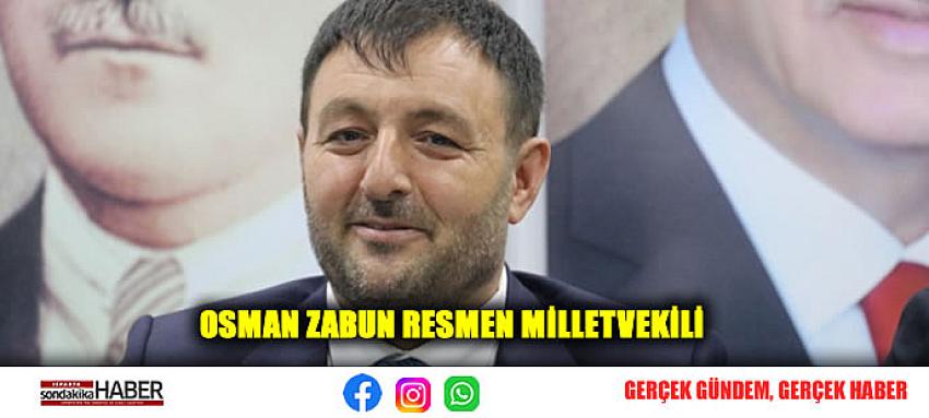 OSMAN ZABUN RESMEN MİLLETVEKİLİ
