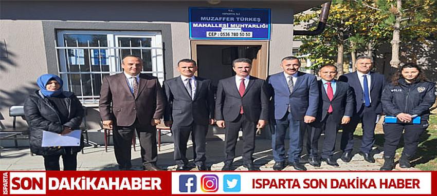 Muzaffer Türkeş ve Bahçelievler Mahalleleri Ziyaret Edildi