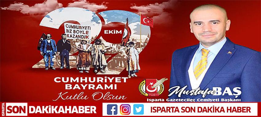 Isparta Gazeteciler Cemiyeti Başkanı Mustafa Baş