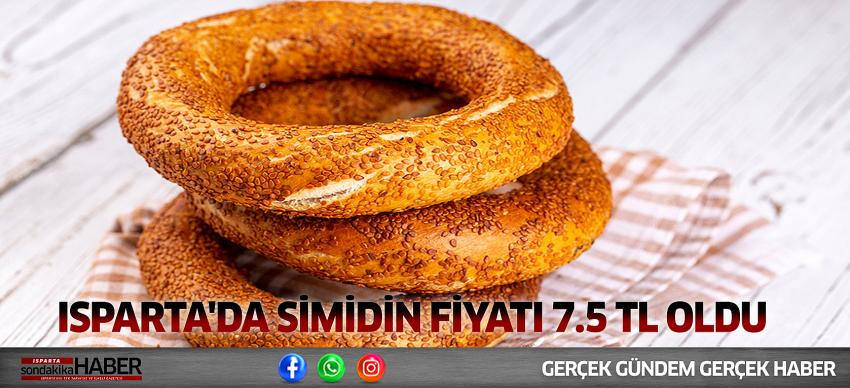 ISPARTA'DA SİMİDİN FİYATI 7.5 TL OLDU