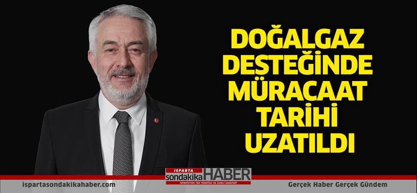 Doğalgaz Desteğinde Müracaat Tarihi Uzatıldı